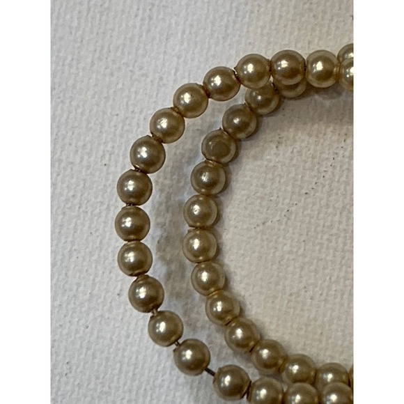 Cultured Pearls Bracelet Small Expandable Memory Wire Wrap Custom Fit - Picture 12 of 15